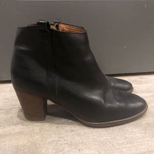 Madewell Billie Leather Booties